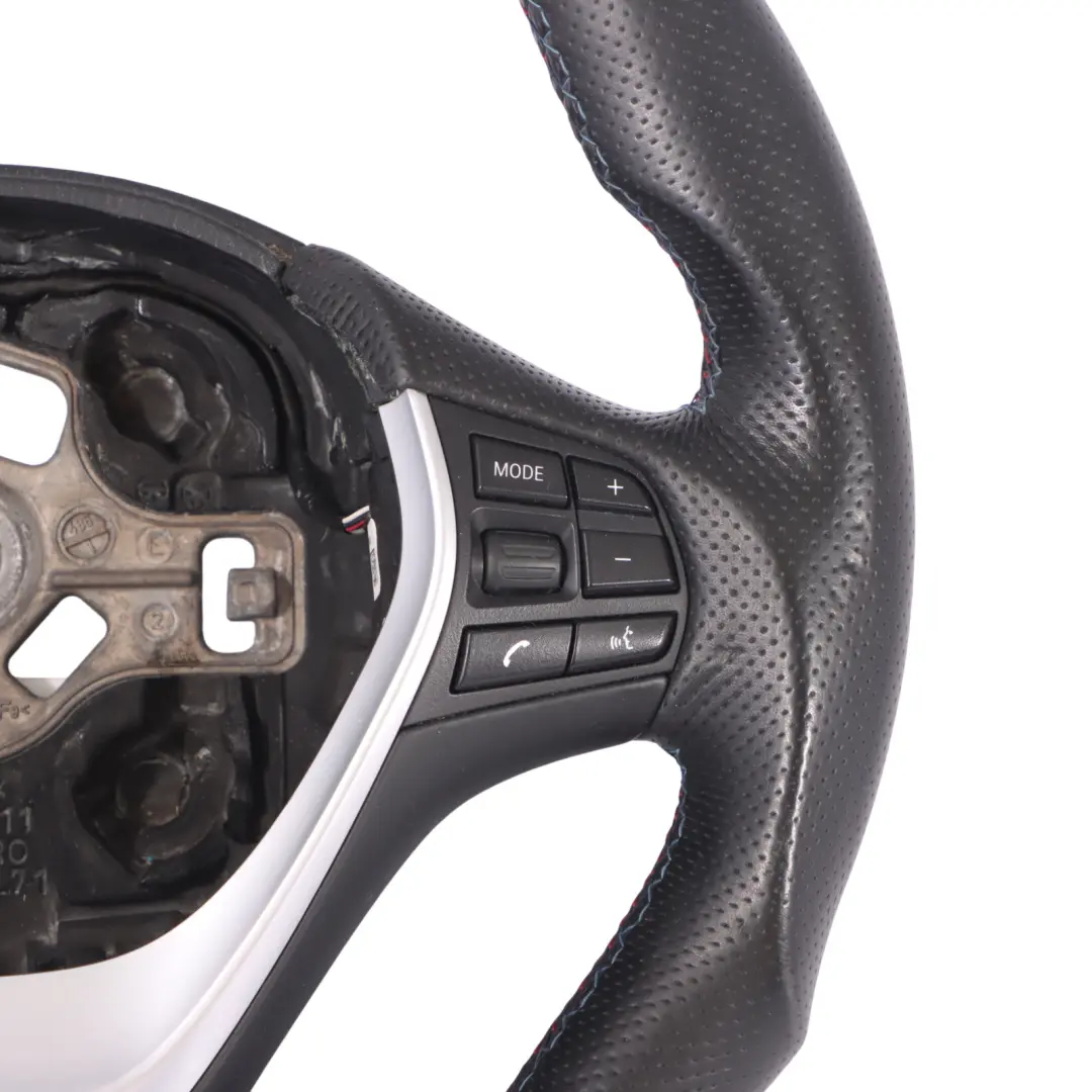 Steering Wheel BMW F20 F21 F30 F31 F32 F34 M Sport Black Leather / Alcantara to with Part number 6863346 Steering Wheel BMW F20 F21 F30 F31 F32 F34 M Sport Black Leather / Alcantara - SKU 6863346-6 - Part number 6863346