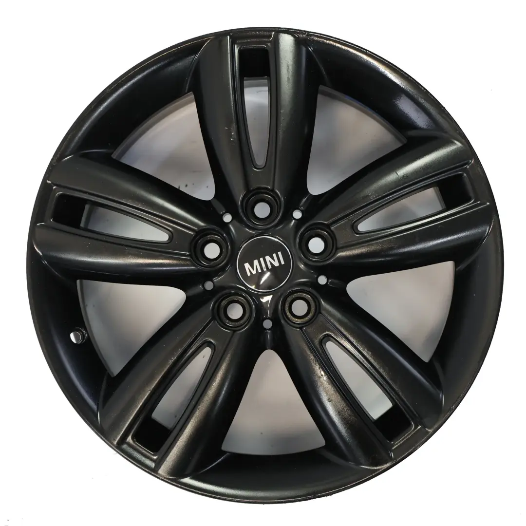 llanta aleación negro 17" 7J ET:54 Track Spoke 562 para Mini Cooper F55 F56 con número de pieza 6866366 Mini Cooper F55 F56 llanta aleación negro 17" 7J ET:54 Track Spoke 562 - SKU 6866366-2 - Número de pieza 6866366