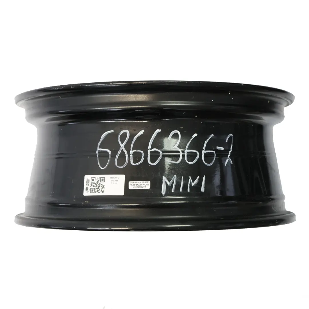 Mini Cooper F55 F56 Schwarz Felge 17" 7J ET:54 Spur Speiche 562 - SKU 6866366-2 - Teilenummer 6866366