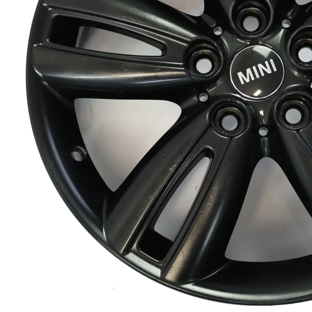 Mini Cooper F55 F56 Schwarz Felge 17" 7J ET:54 Spur Speiche 562 - SKU 6866366-2 - Teilenummer 6866366