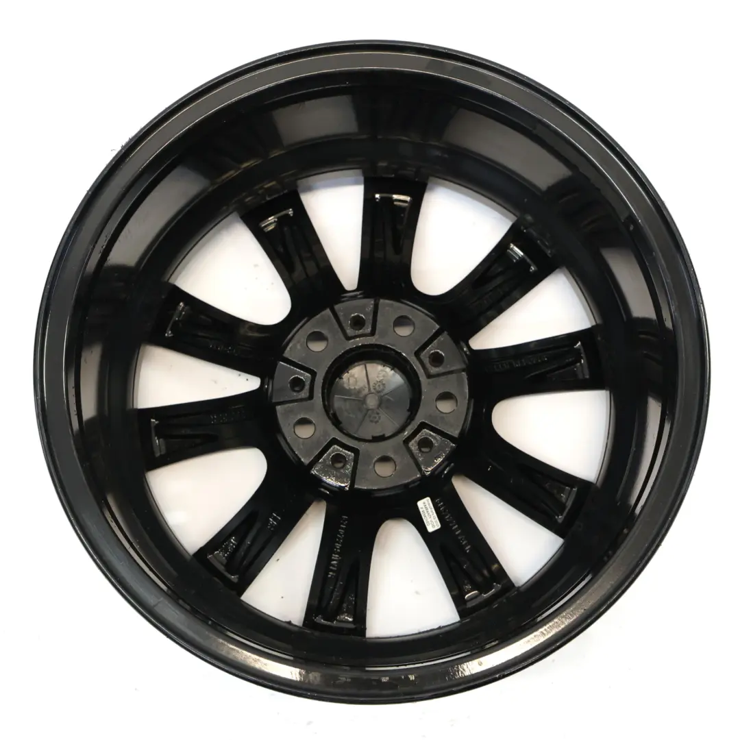 Schwarz Alufelge 17" V Speiche 236 8J ET:30 für BMW F10 F11 F12 mit Teilenummer 6867127 BMW F10 F11 F12 Schwarz Alufelge 17" V Speiche 236 8J ET:30 - SKU 6867127-1 - Teilenummer 6867127