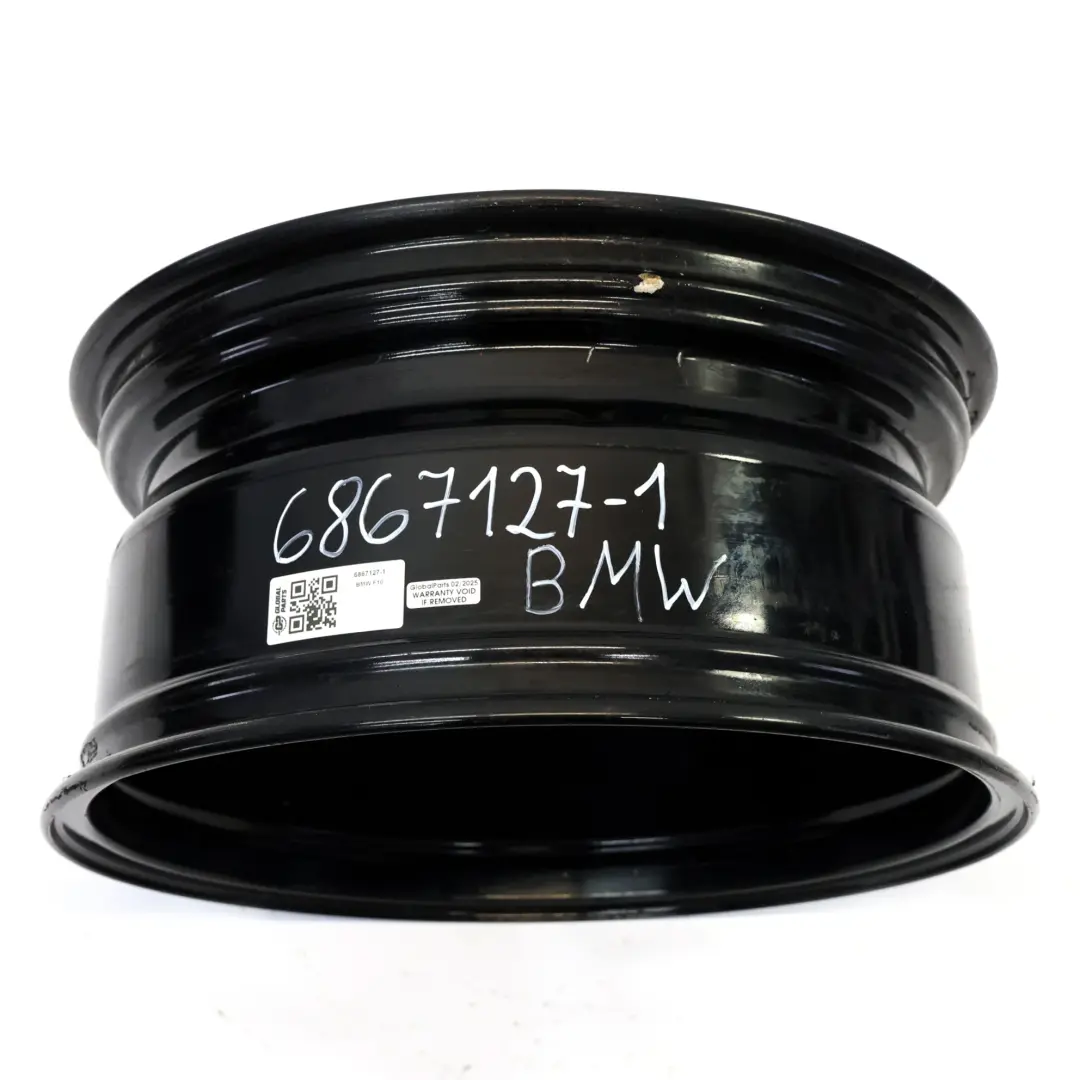 Schwarz Alufelge 17" V Speiche 236 8J ET:30 für BMW F10 F11 F12 mit Teilenummer 6867127 BMW F10 F11 F12 Schwarz Alufelge 17" V Speiche 236 8J ET:30 - SKU 6867127-1 - Teilenummer 6867127