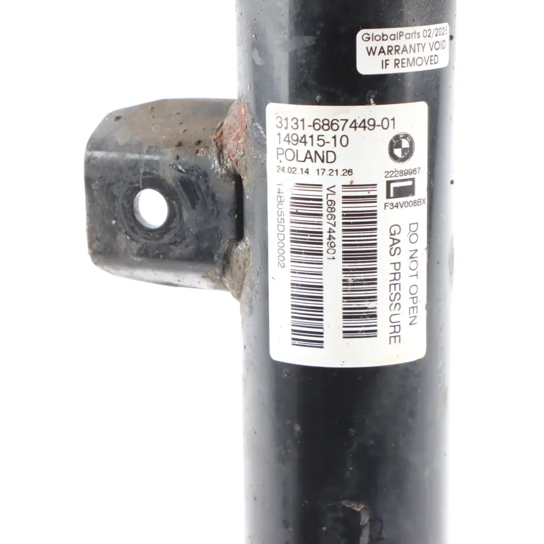 Amortiguador De Muelle Strut Delantero Izquierdo para BMW F34 GT xDrive con número de pieza 6867449 BMW F34 GT xDrive Amortiguador De Muelle Strut Delantero Izquierdo - SKU 6867449 - Número de pieza 6867449