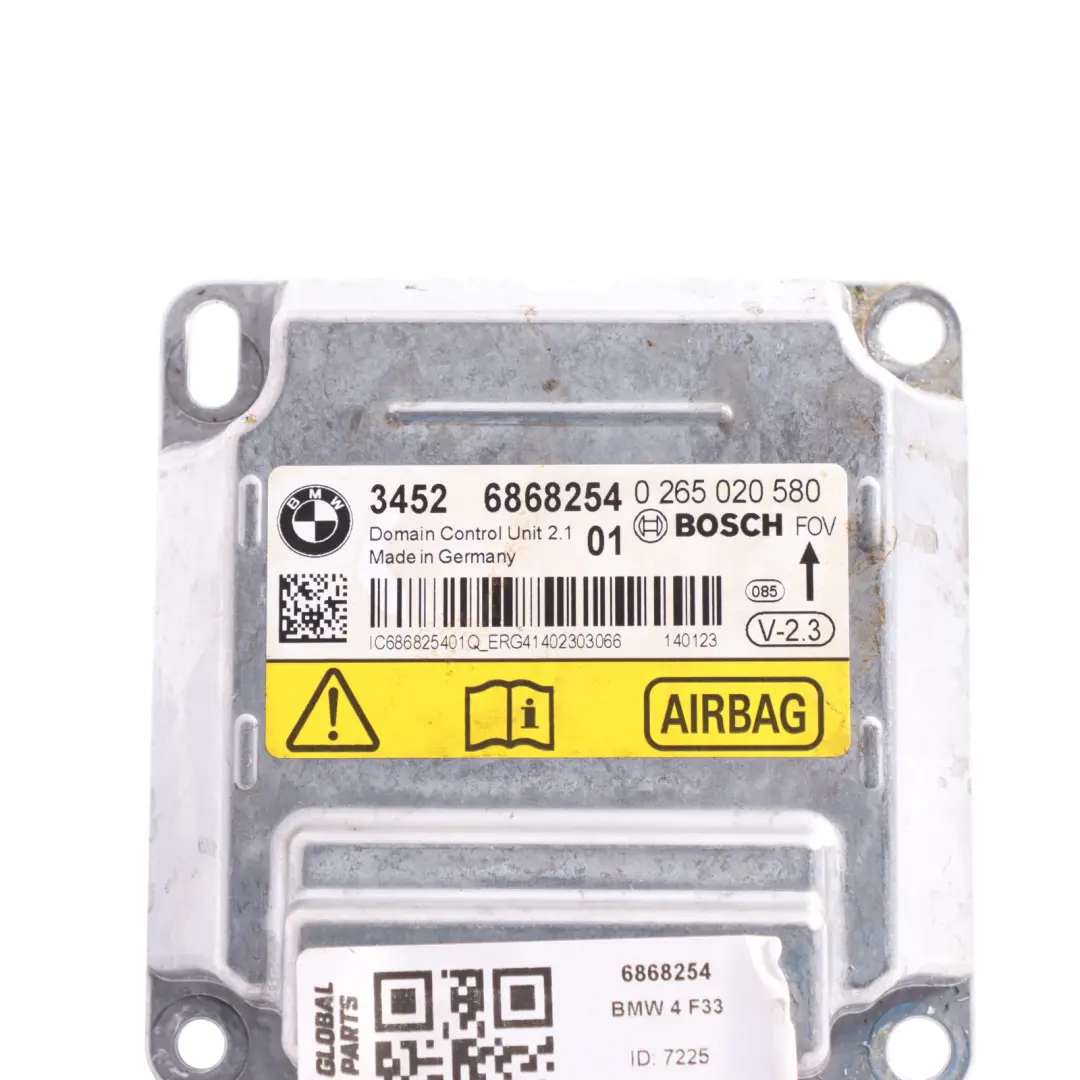 ECU ICM Control Sensor Unit Air Module ECU to BMW F33 with Part number 6868254 BMW F33 ECU ICM Control Sensor Unit Air Module ECU - SKU 6868254 - Part number 6868254