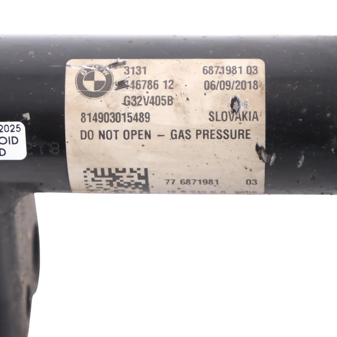 BMW G32 GT 620d 630i Gran Turismo Front Left N/S Shock Absorber - SKU 6871981 - Part number 6871981