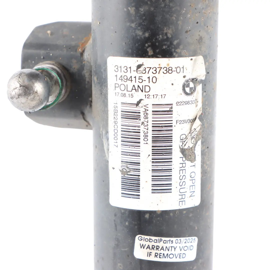 Strut Shock Absorber Damper Front Left Right N/O/S to BMW F23 Spring with Part number 6873738 BMW F23 Spring Strut Shock Absorber Damper Front Left Right N/O/S - SKU 6873738 - Part number 6873738