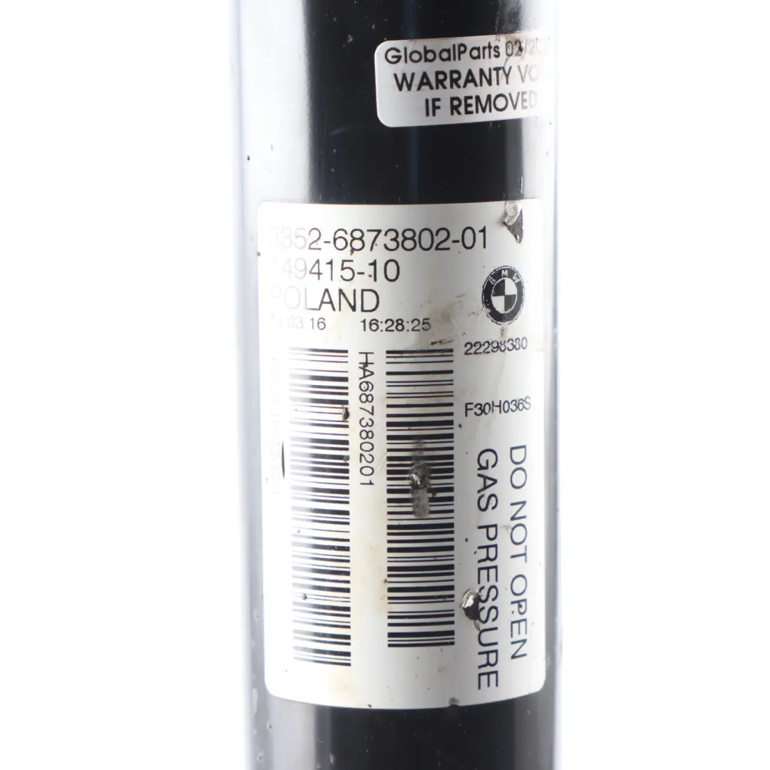 Amortiguador Suspensión Trasero para BMW F30 LCI con número de pieza 6873802 BMW F30 LCI Amortiguador Suspensión Trasero - SKU 6873802-1 - Número de pieza 6873802