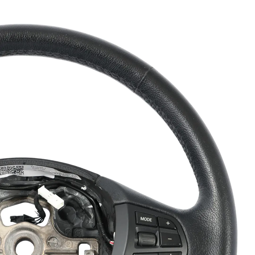 Volant BMW F20 F21 F22 F30 F31 F34 Chauffé Cuir Noir Multifonctions  - SKU 6878249-1 - Numéro de pièce 6878249