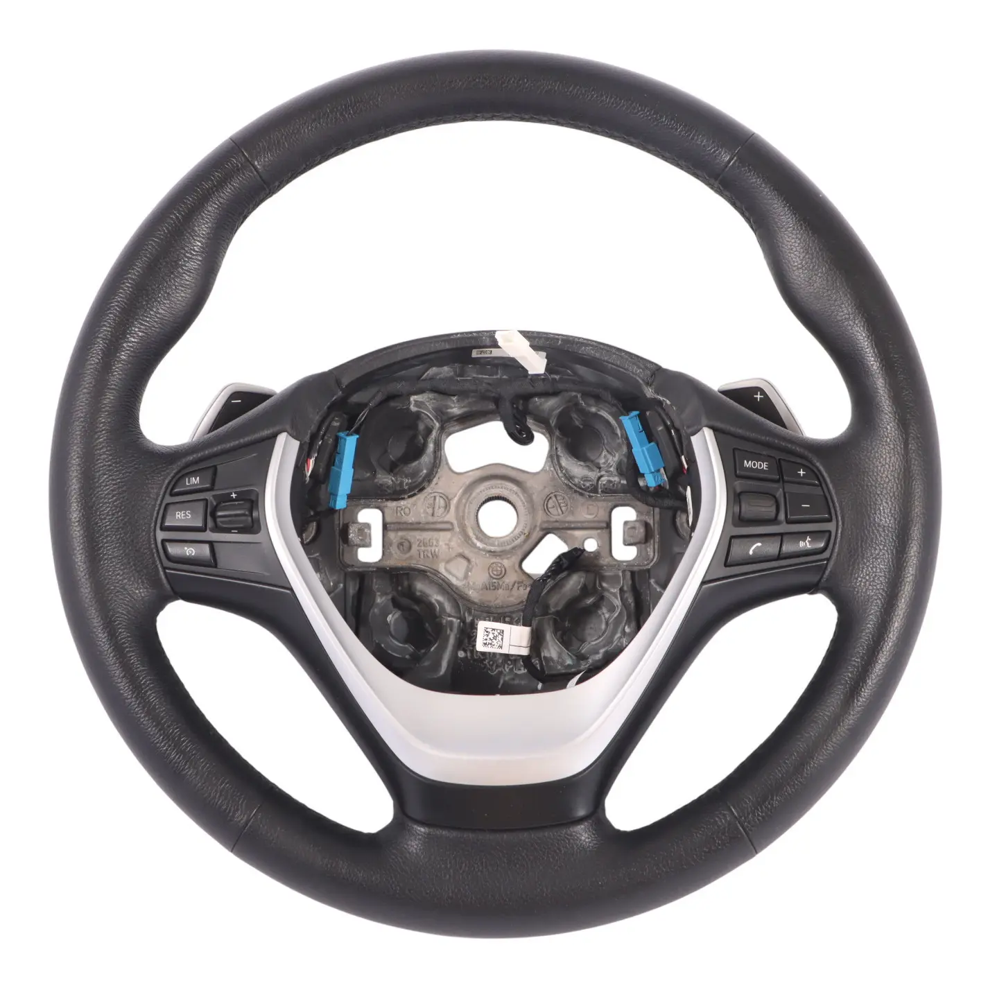 Volante BMW F20 F21 F30 F31 F32 In Pelle Nera Sport Cambio al Volante Riscaldato