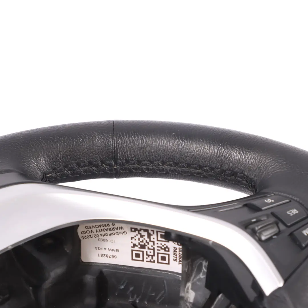 Steering Wheel BMW F20 F21 F30 F31 F32 Black Leather Sport Paddle Shift Heated to with Part number 6878251 Steering Wheel BMW F20 F21 F30 F31 F32 Black Leather Sport Paddle Shift Heated - SKU 6878251 - Part number 6878251