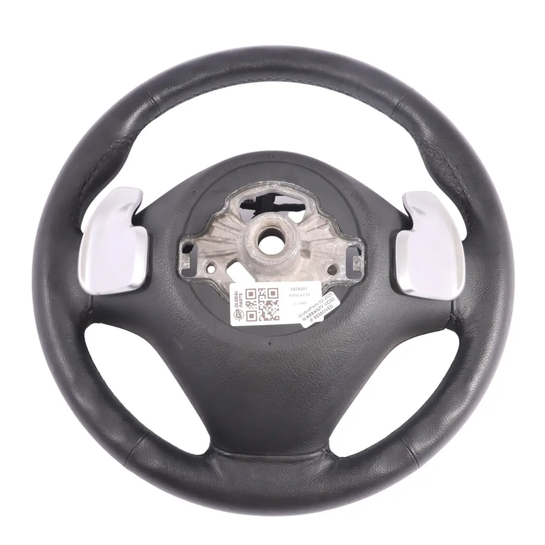 Kierownica Czarna Skóra Sport Łopatki Grzana do BMW F20 F21 F30 F31 F32 o numerze 6878251 BMW F20 F21 F30 F31 F32 Kierownica Czarna Skóra Sport Łopatki Grzana - SKU 6878251 - Numer Części 6878251