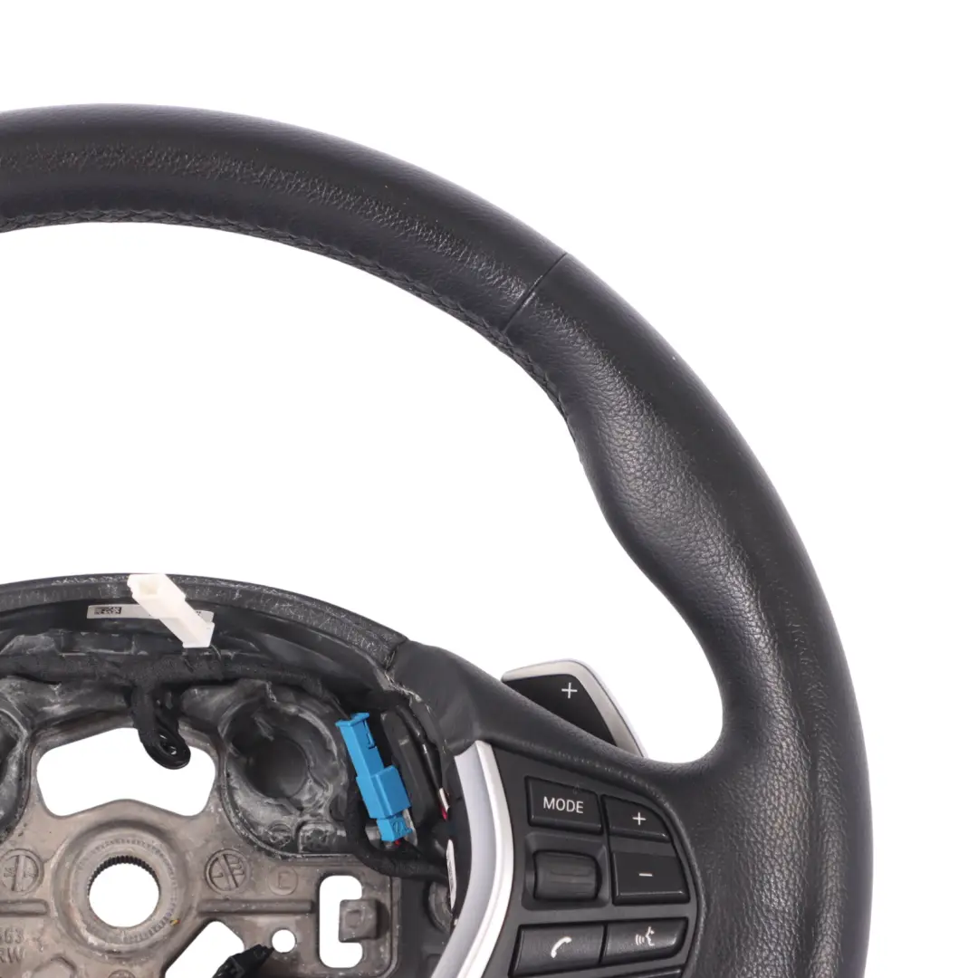  Steering Wheel BMW F20 F21 F30 F31 F32 Black Leather Sport Paddle Shift Heated - SKU 6878251 - Part number 6878251