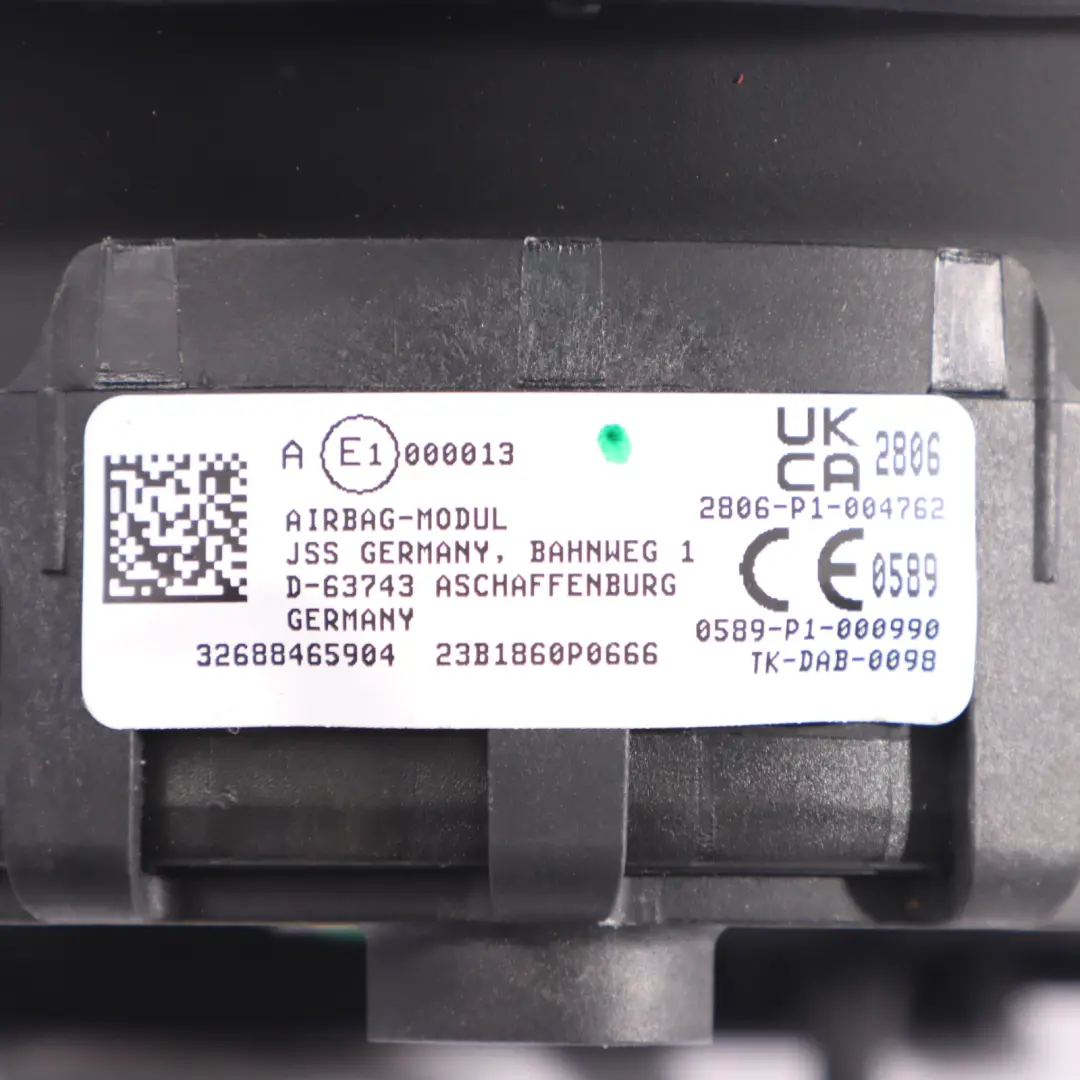BMW X5 X6 E70 E71 Volant Direction Module Airbag Côté Conducteur M Sport 6780476 - SKU 6884666-2 - Numéro de pièce 6884666
