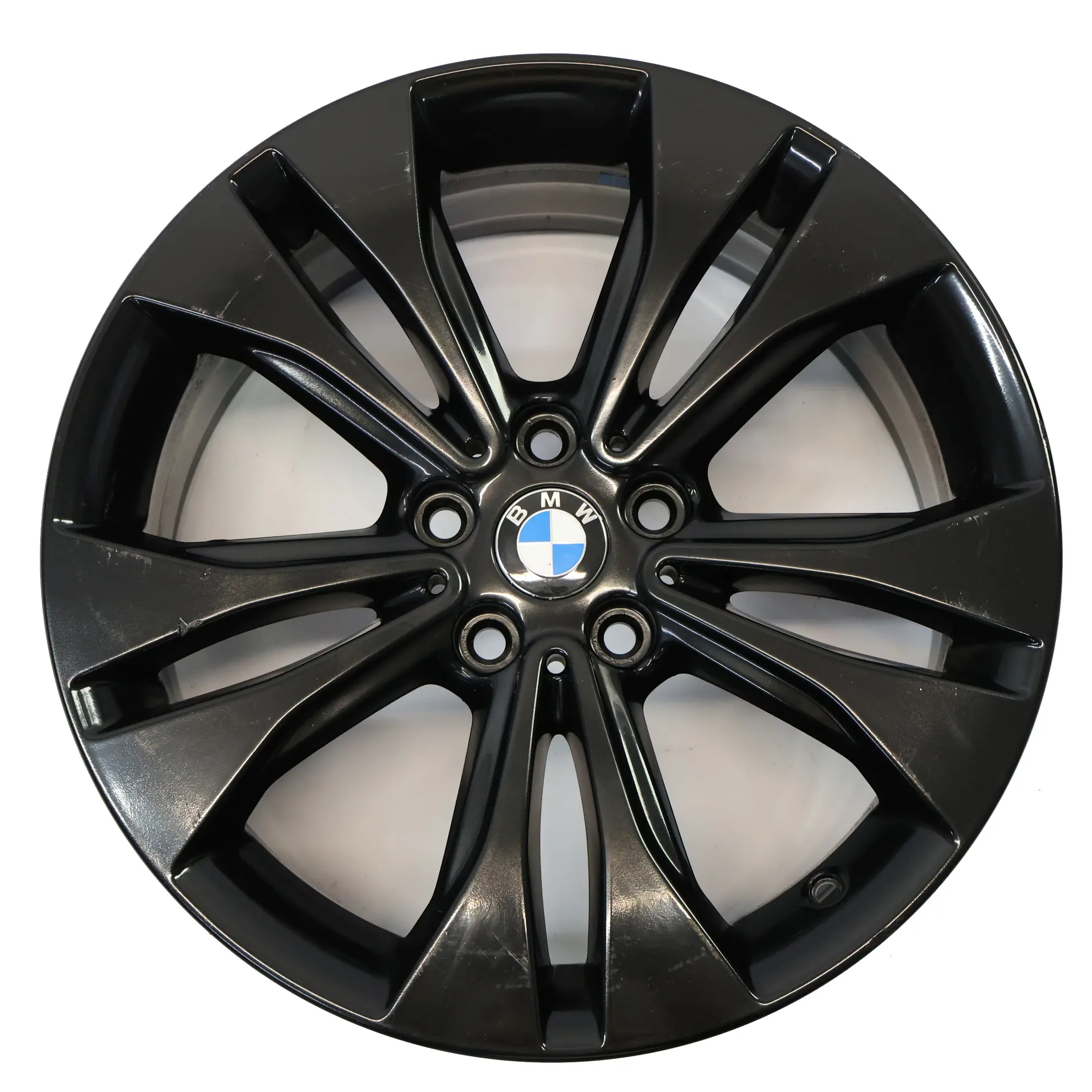 BMW F39 F48 Cerchio in lega nero 18" 7,5J ET:51 Doppie razze 578 6885381