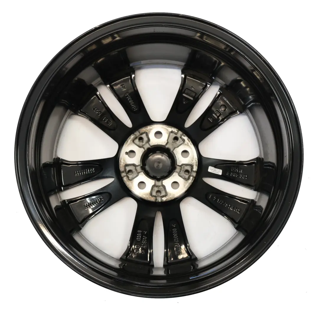 BMW F39 F48 Schwarz Leichtmetallfelge 18" 7,5J ET:51 Doppelspeiche 578 - SKU 6885381-1 - Teilenummer 6885381