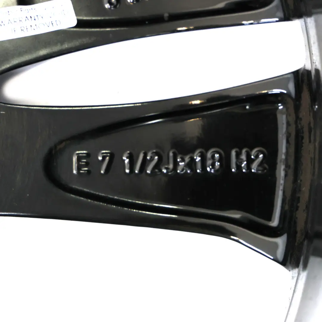BMW F39 F48 Cerchio in lega nero 18" 7,5J ET:51 Doppie razze 578 - SKU 6885381-1 - Numero di parte 6885381