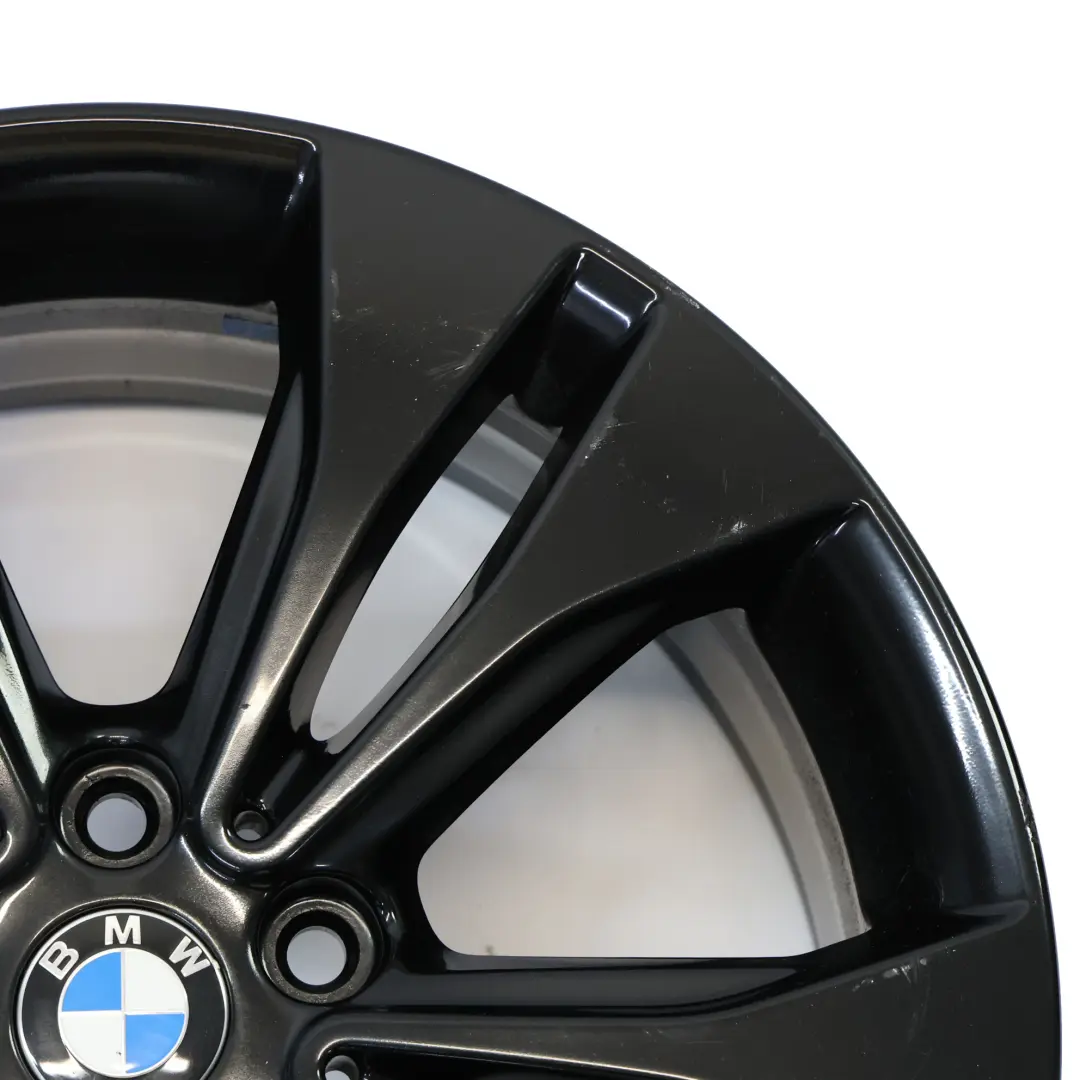 BMW F39 F48 Czarna Felga Aluminiowa 18" 7,5J ET:51 Double Spoke 578 - SKU 6885381-1 - Numer Części 6885381