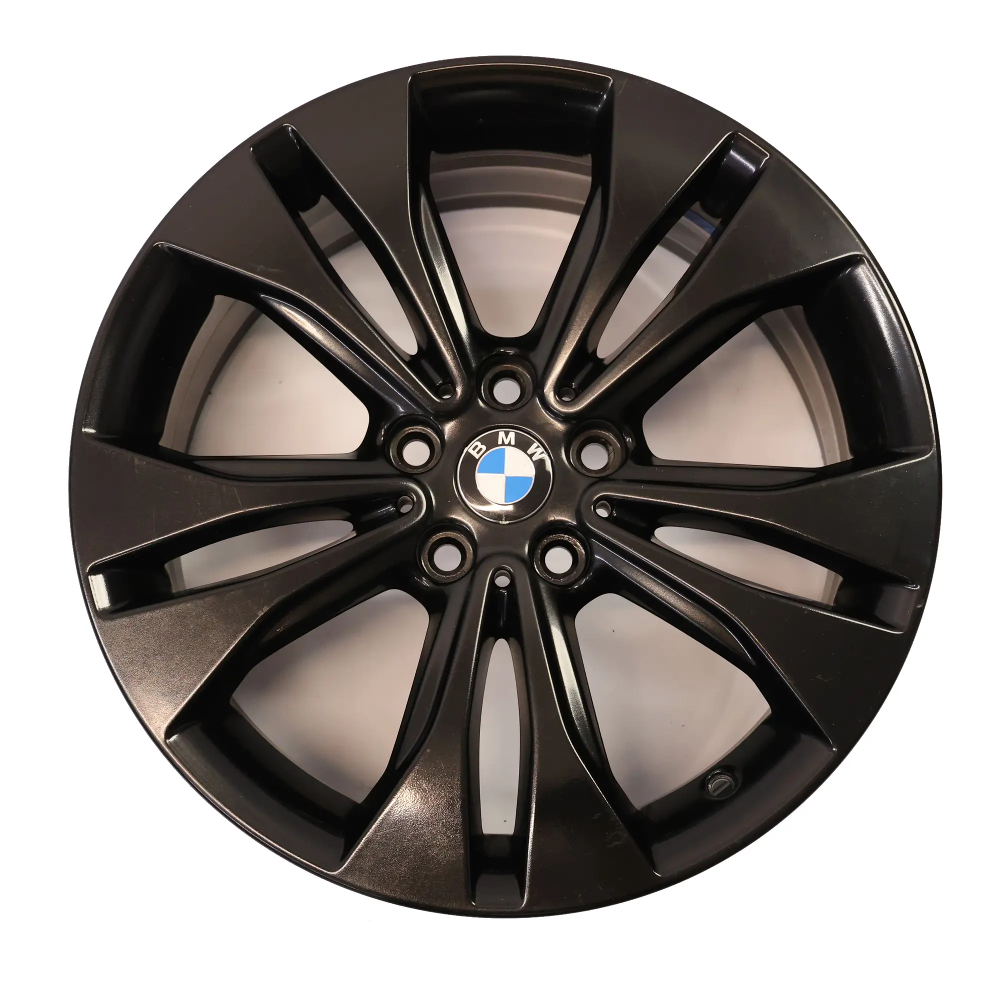 BMW F39 F48 Cerchio In Lega Nero 18" 7,5J ET:51 Doppie Razze 578 6885381