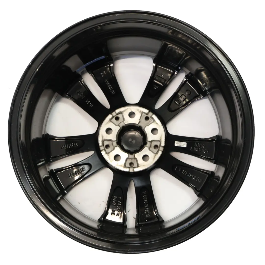 Alloy Wheel Rim 18" 7,5J ET:51 Double Spoke 578 to BMW F39 F48 Black with Part number 6885381 BMW F39 F48 Black Alloy Wheel Rim 18" 7,5J ET:51 Double Spoke 578 - SKU 6885381-2 - Part number 6885381