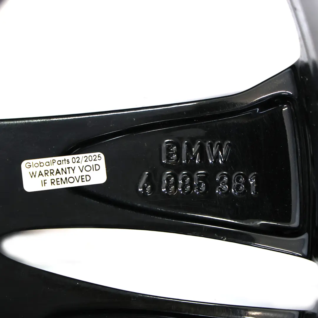 BMW F39 F48 Schwarz Alufelge 18" 7,5J ET:51 Doppelspeiche 578 - SKU 6885381-2 - Teilenummer 6885381