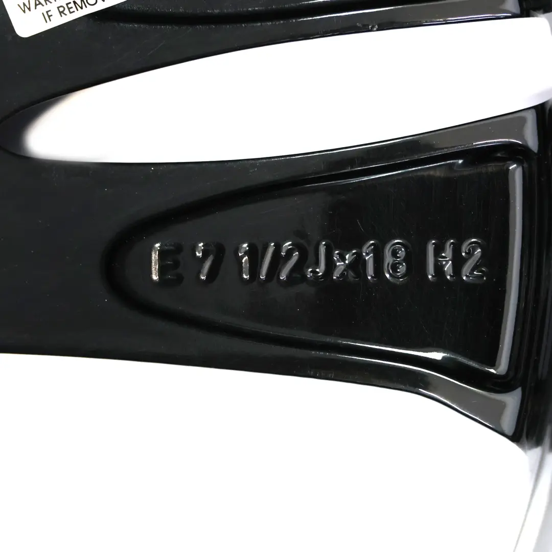 BMW F39 F48 Cerchio In Lega Nero 18" 7,5J ET:51 Doppie Razze 578 - SKU 6885381-2 - Numero di parte 6885381