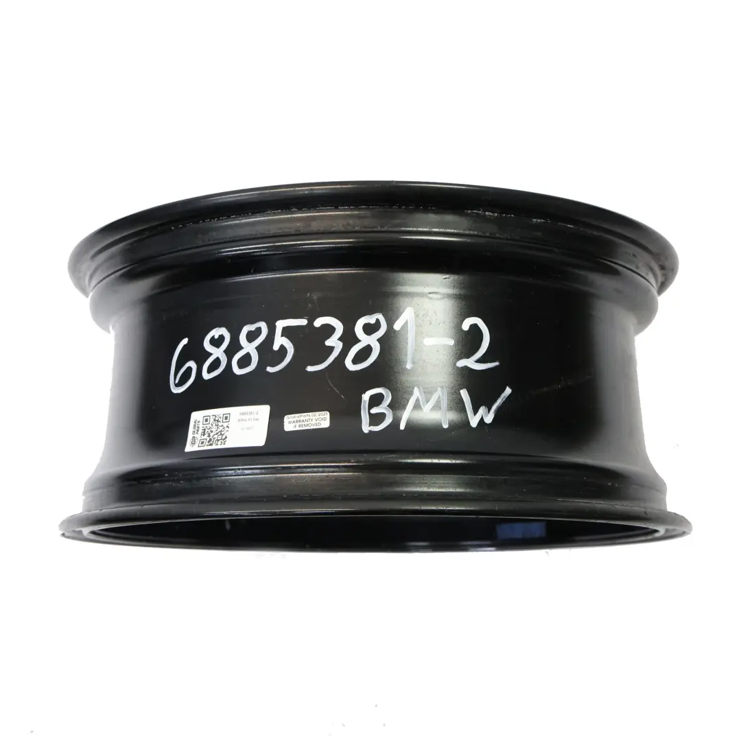 Alloy Wheel Rim 18" 7,5J ET:51 Double Spoke 578 to BMW F39 F48 Black with Part number 6885381 BMW F39 F48 Black Alloy Wheel Rim 18" 7,5J ET:51 Double Spoke 578 - SKU 6885381-2 - Part number 6885381