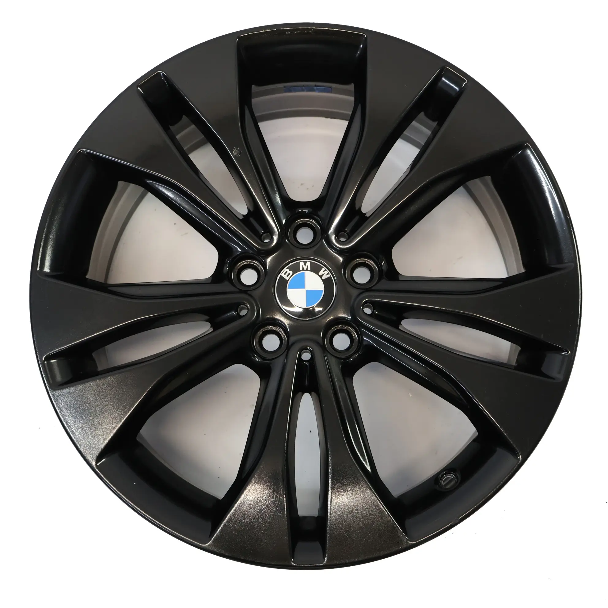 BMW F39 F48 Black Alloy Wheel Rim 18" 7,5J ET:51 Double Spoke 578 6885381