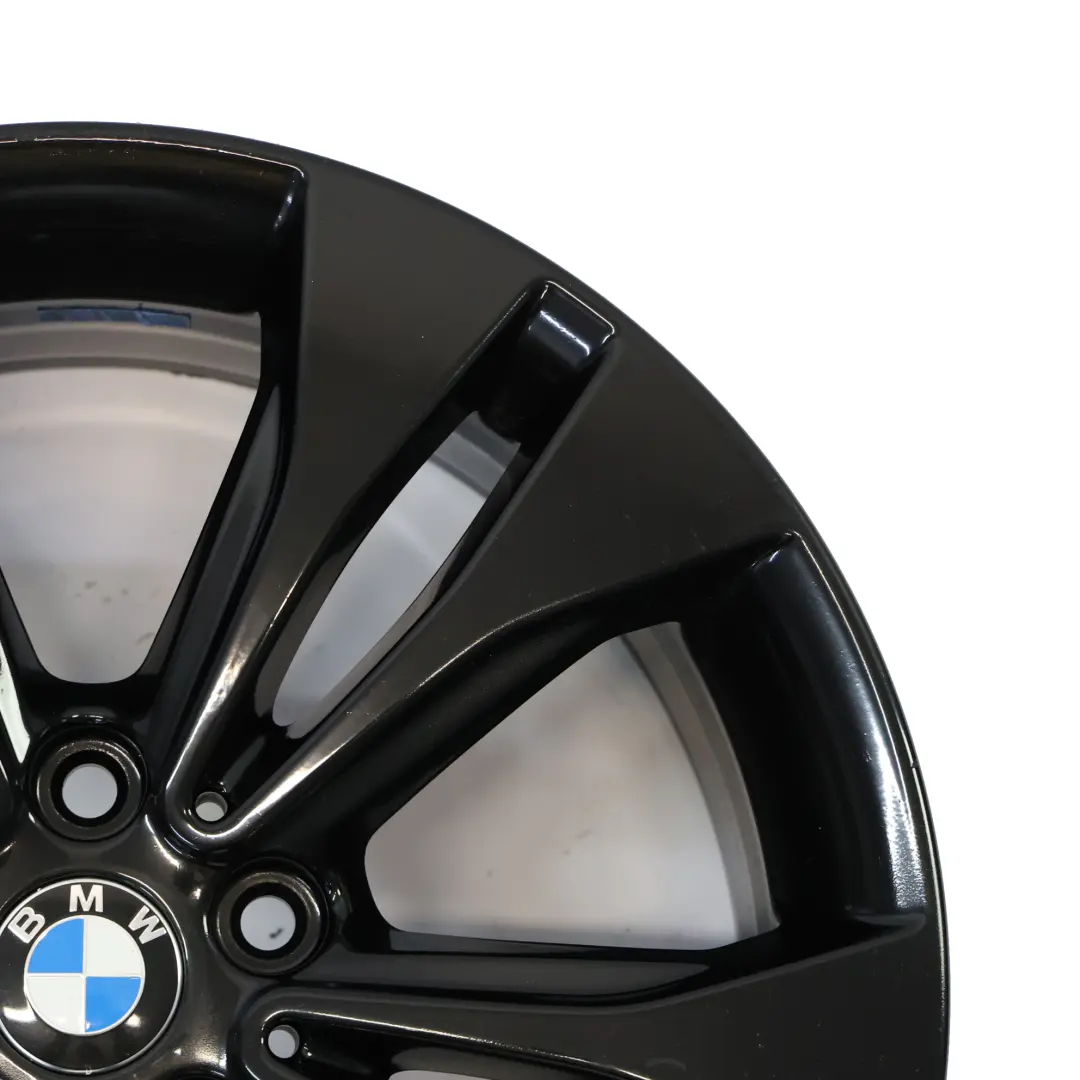 BMW F39 F48 Black Alloy Wheel Rim 18" 7,5J ET:51 Double Spoke 578 - SKU 6885381-3 - Part number 6885381