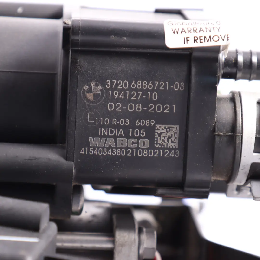 Supply Device Suspension Compressor Motor to BMW G31 G32 Air with Part number 6886721 BMW G31 G32 Air Supply Device Suspension Compressor Motor - SKU 6886721 - Part number 6886721