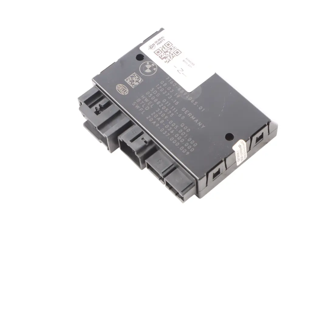 Control Unit Trailer Tow Hitch to BMW G01 G02 G20 G30 F98 with Part number 6894065 BMW G01 G02 G20 G30 F98 Control Unit Trailer Tow Hitch - SKU 6894065 - Part number 6894065