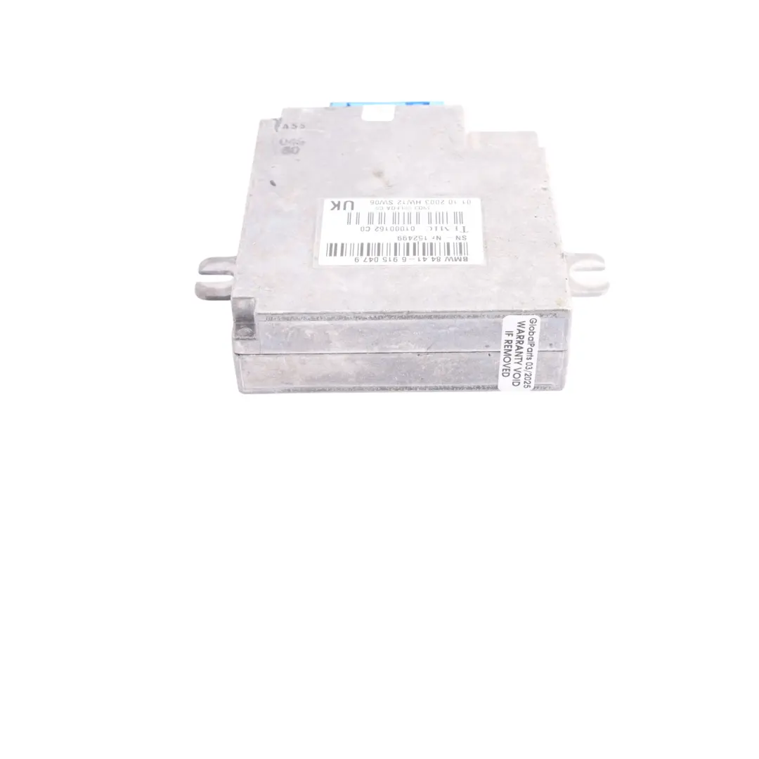 Control Unit Voice Input System Module to BMW E46 E39 E38 E83 E53 E85 E86 with Part number 6915047 BMW E46 E39 E38 E83 E53 E85 E86 Control Unit Voice Input System Module - SKU 6915047 - Part number 6915047