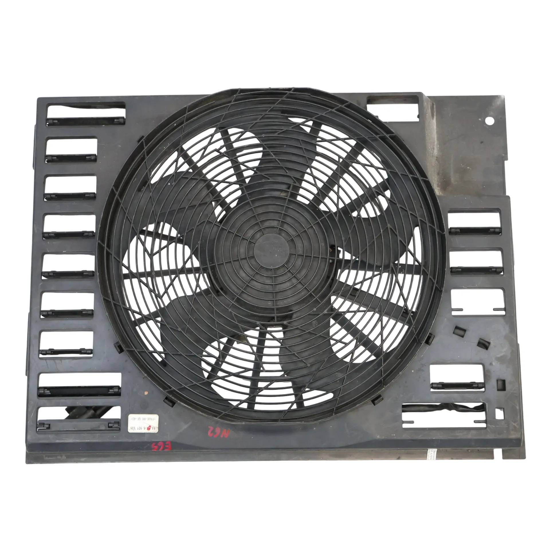BMW E65 735I 745I N62 Motore Raffreddamento Radiatore Fan Shroud 6921936