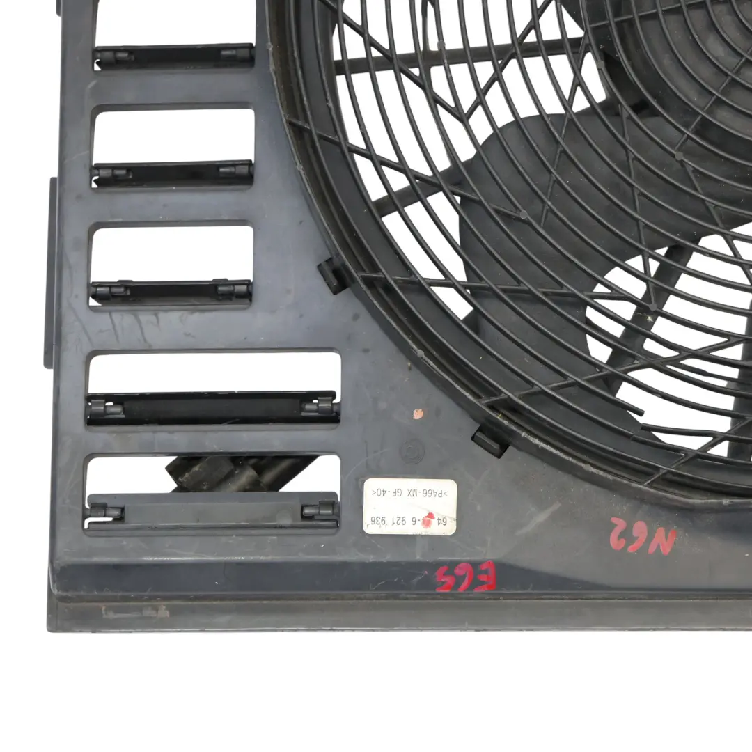 BMW E65 735I 745I N62 Motor Refrigeración Radiador Ventilador Carenado - SKU 6921936-2 - Número de pieza 6921936