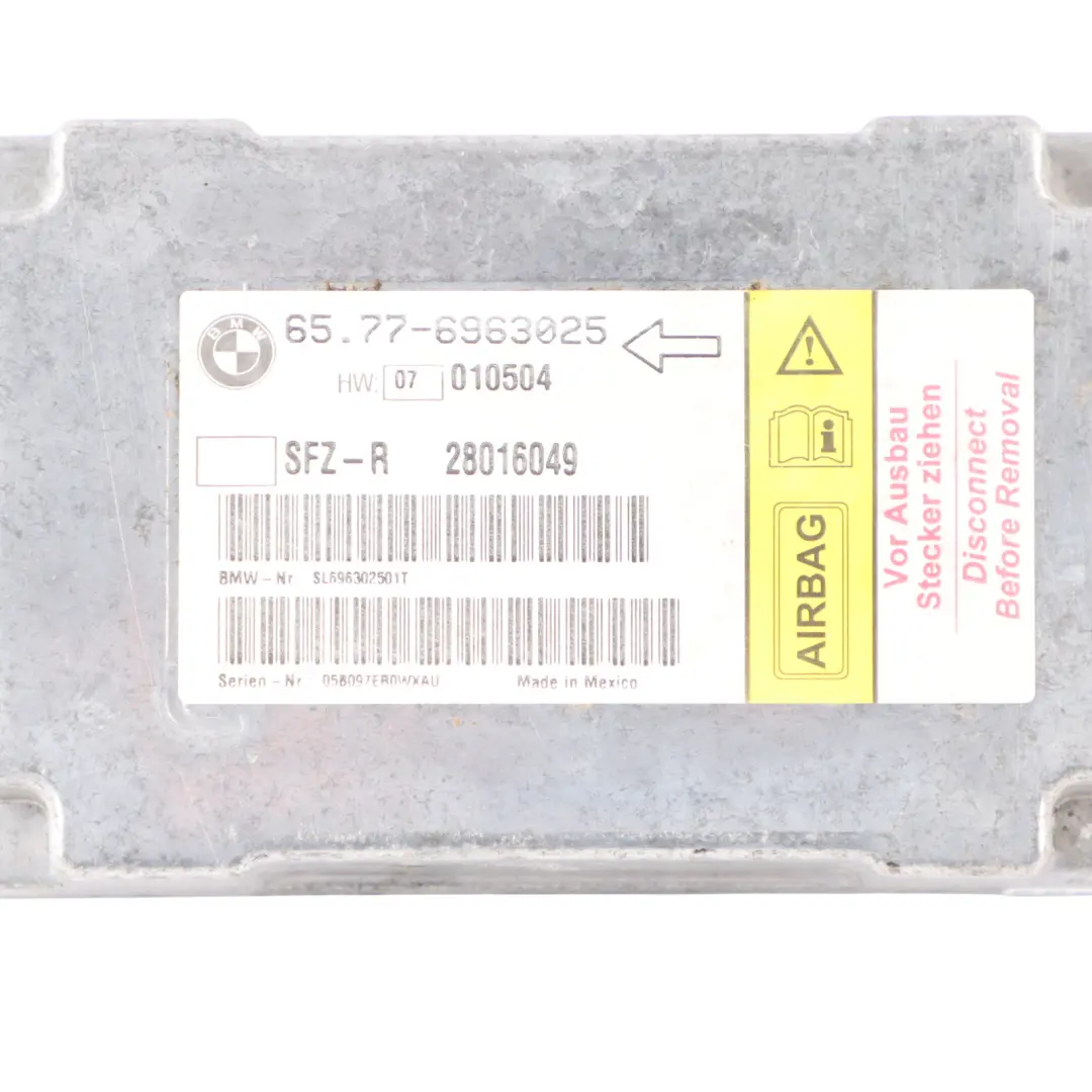 BMW E64 Air Module Control Unit Centre Sensor ECU - SKU 6963025 - Part number 6963025