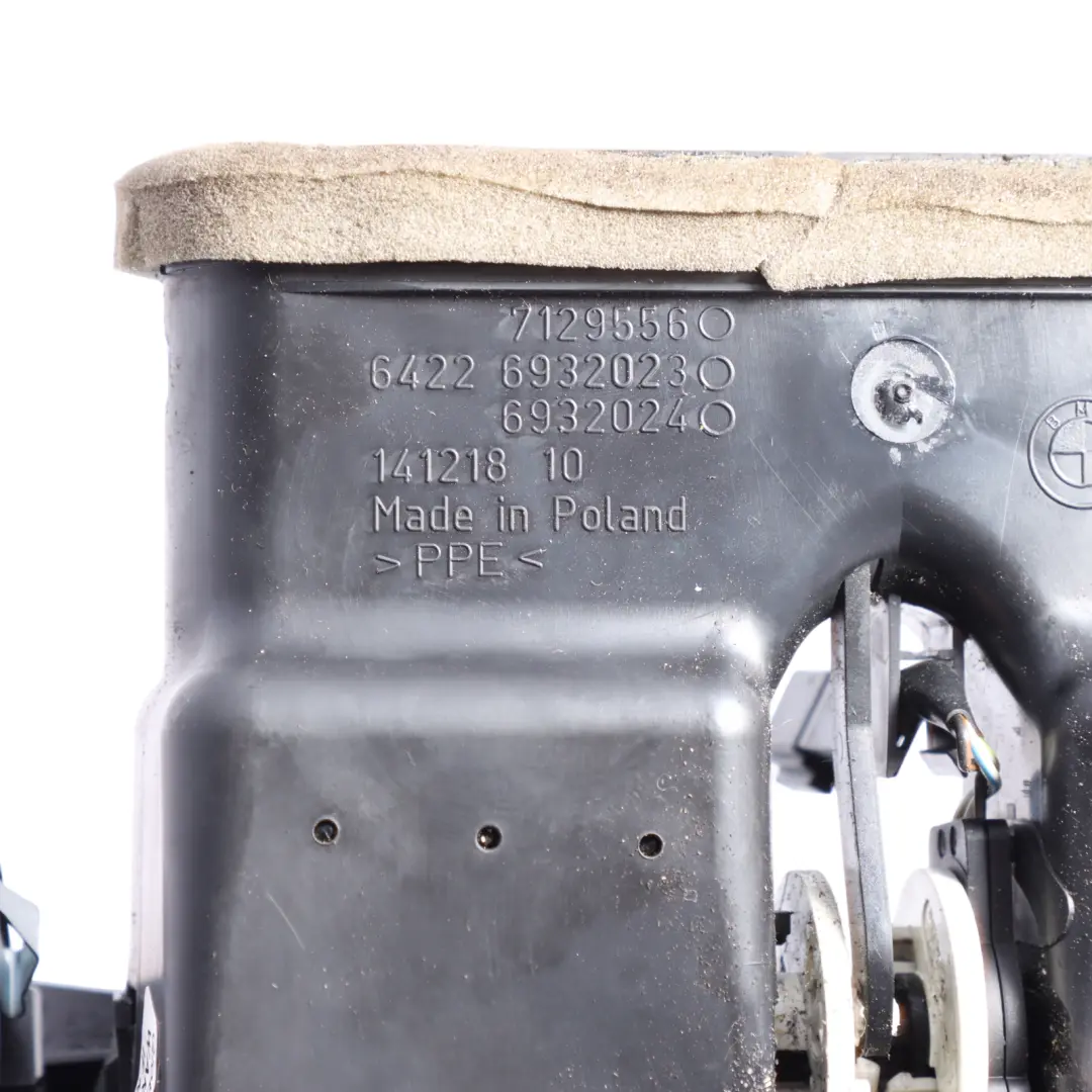 Mittelkonsole Aschenbecher Hinten Diamantschwarz Schwarz für BMW E92 E93 mit Teilenummer 6966488 BMW E92 E93 Mittelkonsole Aschenbecher Hinten Diamantschwarz Schwarz - SKU 6966488-1 - Teilenummer 6966488