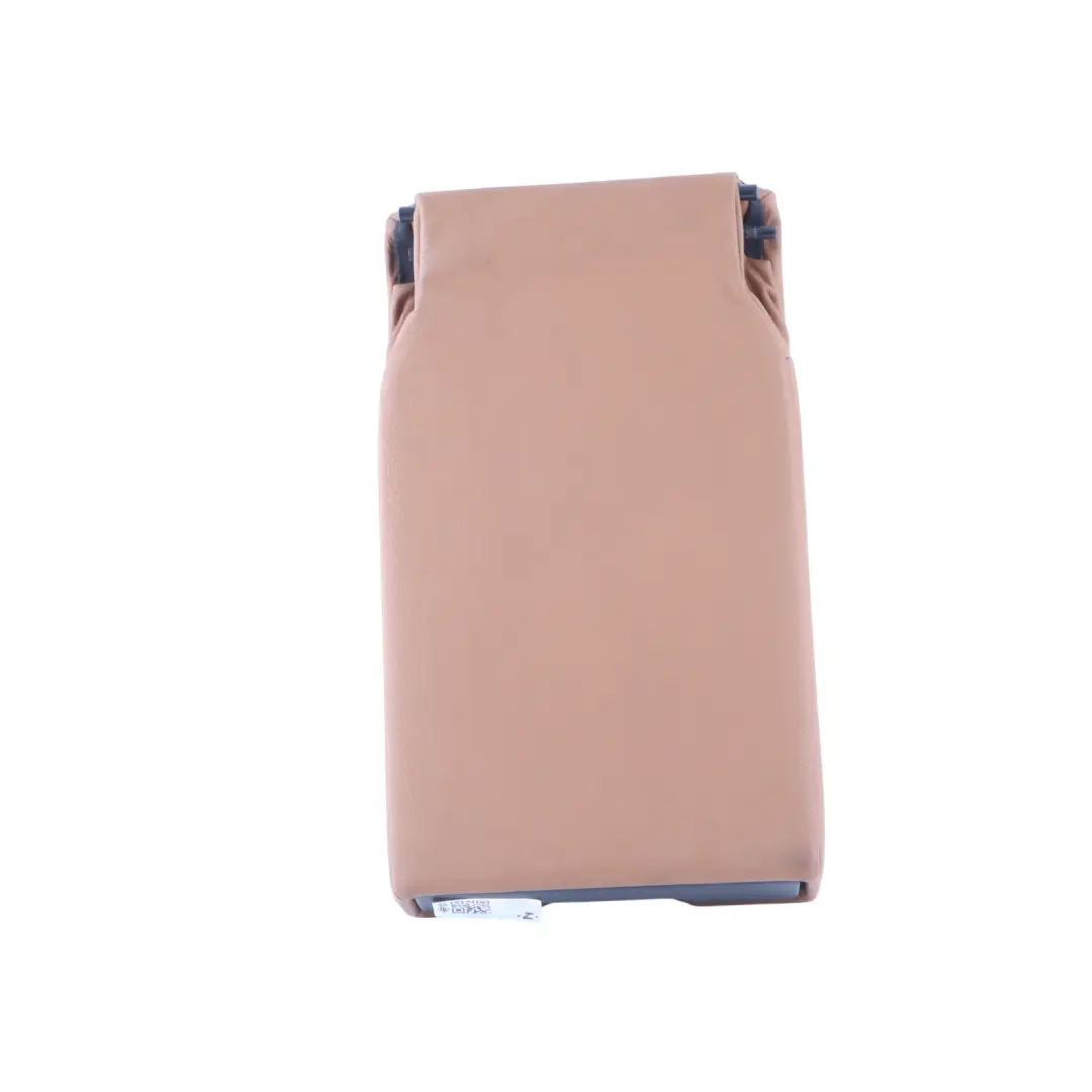 BMW E92 Rear Seat Middle Armrest Arm Rest Leather Sattel Braun - SKU 6970790 - Part number 6970790