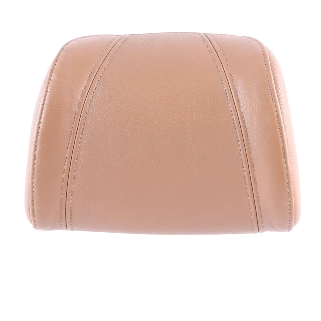 Front Sport Seat Headrest Leather Left Right N/O/S Sattle Braun to BMW E92 with Part number 6979311 BMW E92 Front Sport Seat Headrest Leather Left Right N/O/S Sattle Braun - SKU 6979311 - Part number 6979311