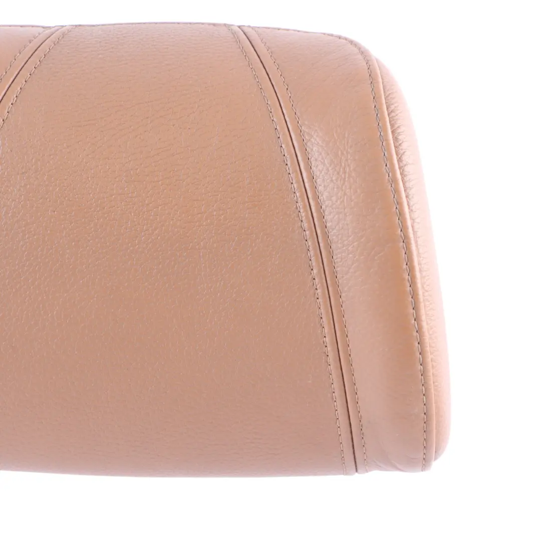 Front Sport Seat Headrest Leather Left Right N/O/S Sattle Braun to BMW E92 with Part number 6979311 BMW E92 Front Sport Seat Headrest Leather Left Right N/O/S Sattle Braun - SKU 6979311 - Part number 6979311