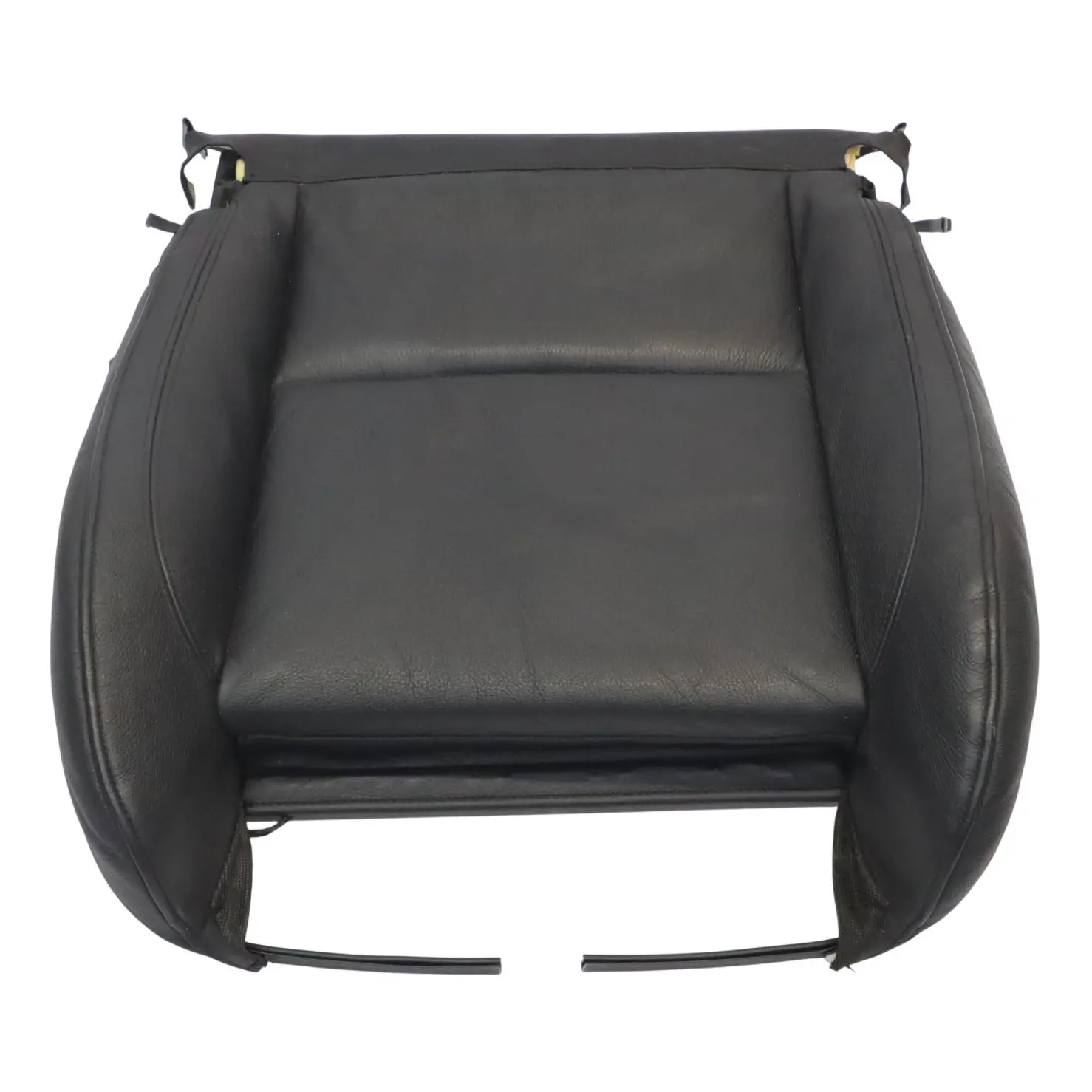 Seat Cover BMW E90 E91 LCI Front Left Right N/O/S Sport Heated Black Leather