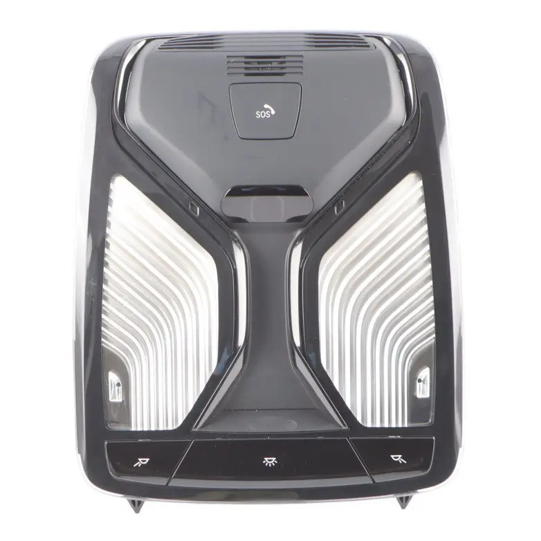 Interior Lamp BMW F90 M5 Front Roof Headliner Reading Light Panel Black to with Part number 6986132 Interior Lamp BMW F90 M5 Front Roof Headliner Reading Light Panel Black - SKU 6986132 - Part number 6986132