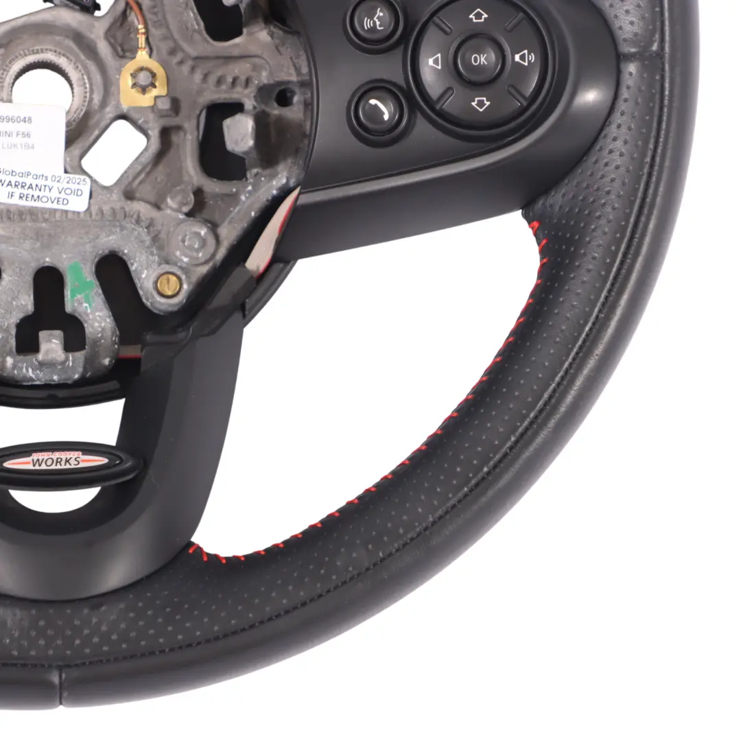 Mini Cooper S JCW F54 F55 F56 F60 Sportlenkrad Schwarzes Leder Sport Lenkrad - SKU 6996048 - Teilenummer 6996048