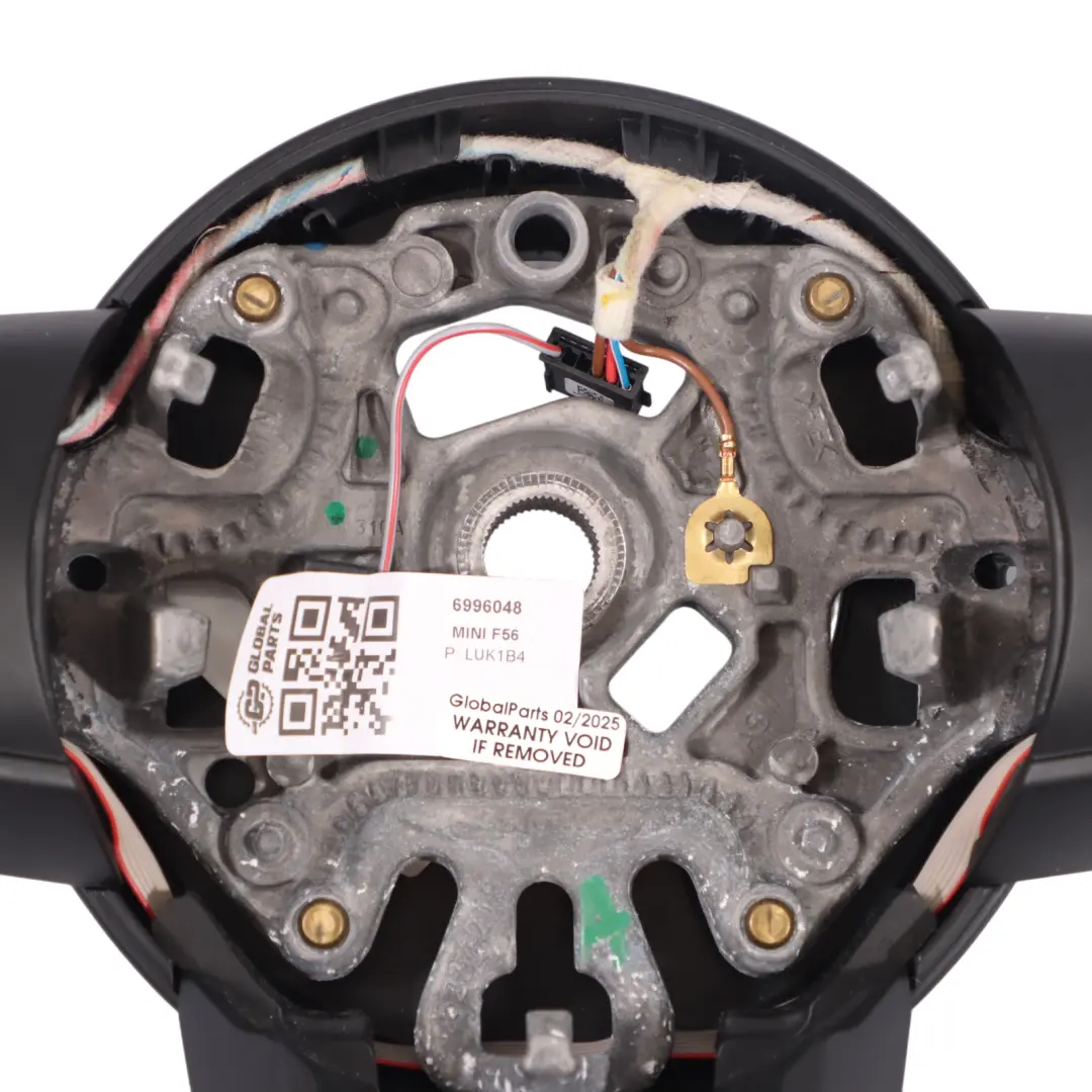 sportivo in pelle nera per Mini Cooper S JCW F54 F55 F56 F60 Volante con numero di parte 6996048 Mini Cooper S JCW F54 F55 F56 F60 Volante sportivo in pelle nera - SKU 6996048 - Numero di parte 6996048