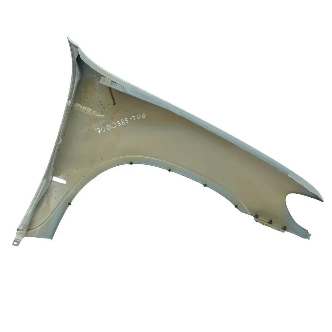 Side Panel Wing Fender Front Left N/S Turquoise Grey Green - 442 to BMW X5 E53 with Part number 7000385 BMW X5 E53 Side Panel Wing Fender Front Left N/S Turquoise Grey Green - 442 - SKU 7000385-TUG - Part number 7000385