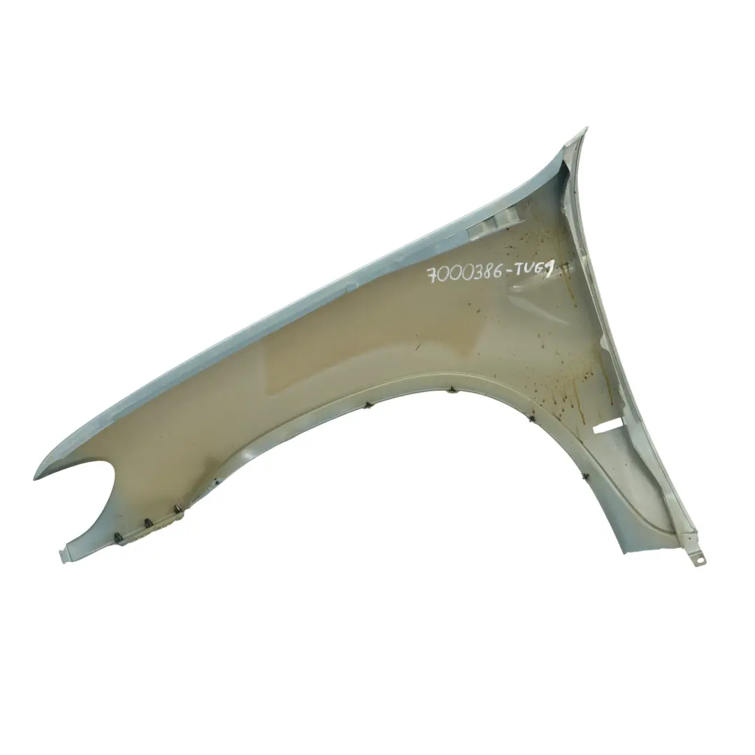 Side Panel Wing Fender Front Right O/S Turquoise Grey Green - 442 to BMW X5 E53 with Part number 7000386 BMW X5 E53 Side Panel Wing Fender Front Right O/S Turquoise Grey Green - 442 - SKU 7000386-TUG1 - Part number 7000386