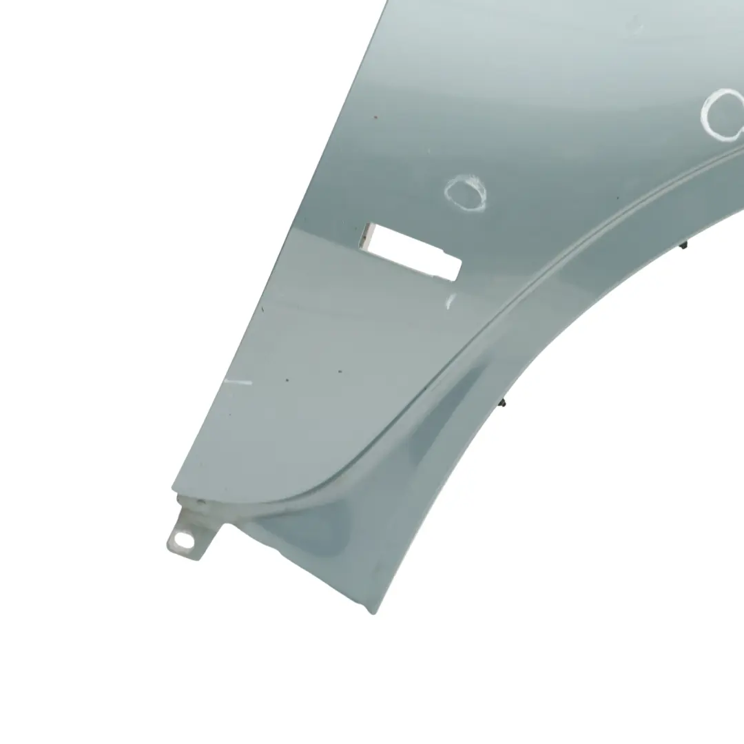 Lateral Ala Guardabarros Delantero Derecho Turquesa Gris Verde - 442 para BMW X5 E53 con número de pieza 7000386 BMW X5 E53 Lateral Ala Guardabarros Delantero Derecho Turquesa Gris Verde - 442 - SKU 7000386-TUG1 - Número de pieza 7000386