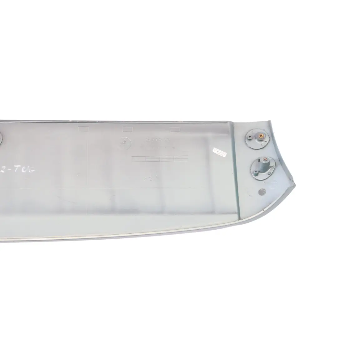 BMW X5 E53 Rear Spoiler Boot Lid Tailgate Upper Trim Türkis Grau Turquoise Grey - SKU 7025612-TUG - Part number 7025612
