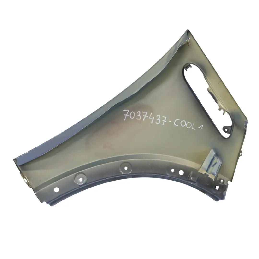 Panneau D'Aile Latérale Avant Gauche Cool Blue Métallisé - A27 pour Mini R50 R52 R53 à propos du numéro de pièce 7037437 Mini R50 R52 R53 Panneau D'Aile Latérale Avant Gauche Cool Blue Métallisé - A27 - SKU 7037437-COOL1 - Numéro de pièce 7037437