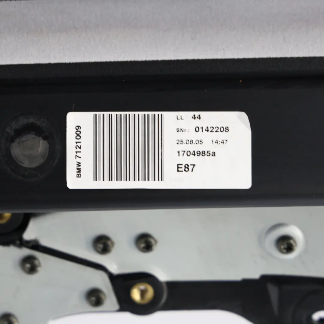 BMW E81 E87 Sliding Sunroof Sun Roof Frame Complete Glass Grey - SKU 7046143 - Part number 7046143