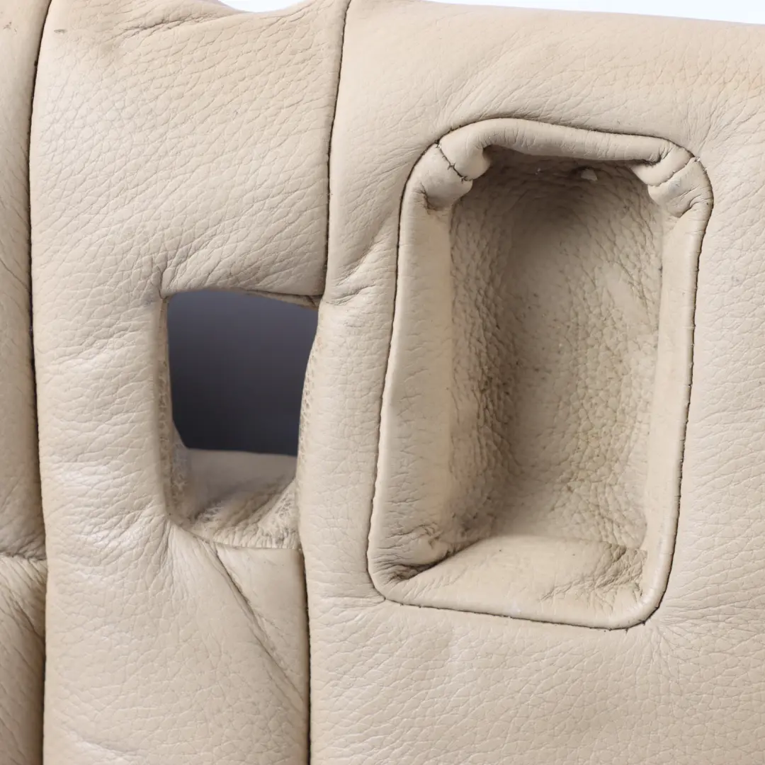 BMW E60 LCI Interior Leather Rear Seat Heated Sofa Couch Bench Base Beige - SKU 7058580 - Part number 7058580