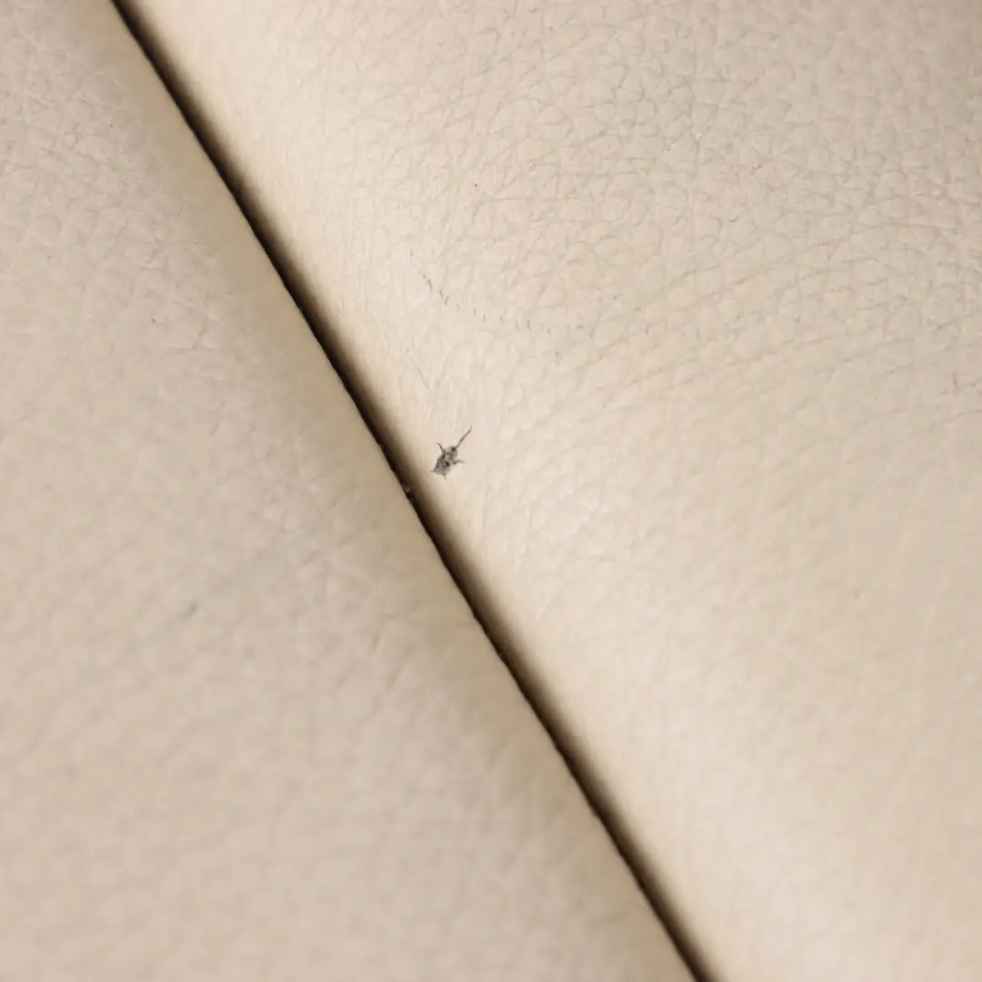 BMW E60 LCI Interior Leather Rear Seat Heated Sofa Couch Bench Base Beige - SKU 7058580 - Part number 7058580